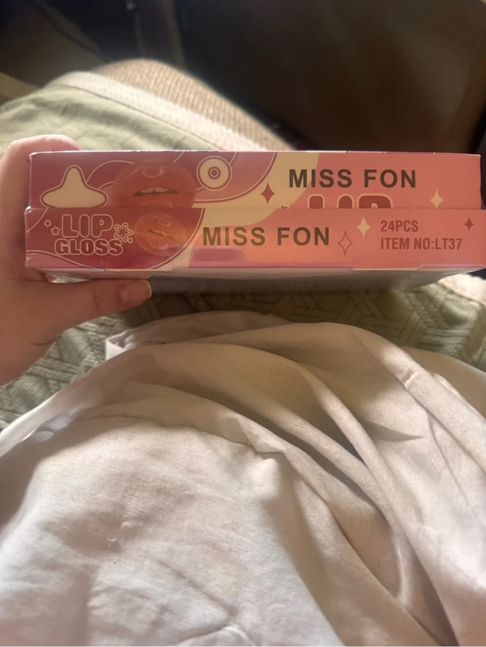 Miss Fon kawaii shimmer Lip Gloss, 24 pieces, NEW! Hello Kitty inspired